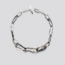 Load image into Gallery viewer, VRINDE NECKLACE - Oxidised Silver