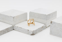 Load image into Gallery viewer, c/o CLAAVI RING - 14k Gold & White Diamonds