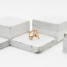 Load image into Gallery viewer, c/o CLAAVI RING - 14k Rose Gold & Cinnamon Diamonds