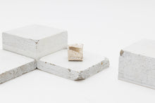 Load image into Gallery viewer, BROKEN PARED RING - Silver & White Sapphires