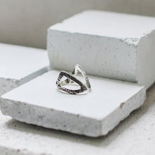 Load image into Gallery viewer, c/o CLAAVI RING - Textured Silver