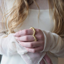 Load image into Gallery viewer, SOLMU DOUBLE RING - 14k Gold