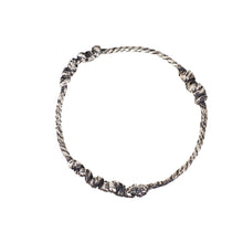 Load image into Gallery viewer, MIHLU BANGLE - Oxidised Silver