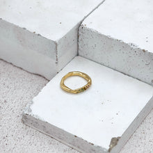 Load image into Gallery viewer, CARTE RING - Gold Vermeil w. Watermelon Tourmaline