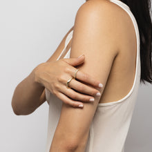 Load image into Gallery viewer, CARTE RING - 14k Gold & White Diamonds