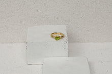 Load image into Gallery viewer, DENSA RING - 14K Gold w. Peridot &amp; Green Tourmaline