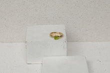 Load image into Gallery viewer, DENSA RING - 14K Gold w. Peridot & Green Tourmaline