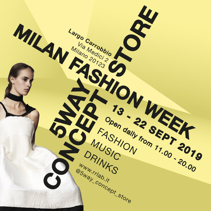 12-22nd Sep - 5WAY Pop-up Shop Milan
