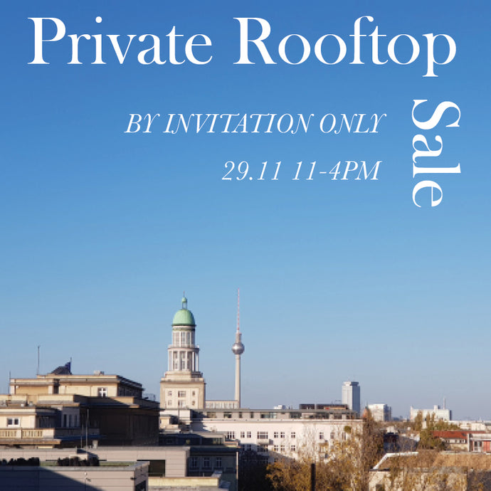 29th Oct - Private Rooftop Sale