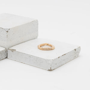 CARTE RING - Rose Gold & Cinnamon Diamonds