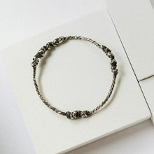 Load image into Gallery viewer, MIHLU BANGLE - Oxidised Silver