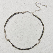 Load image into Gallery viewer, TELAS CHOKER - Oxidised Silver
