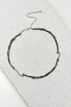 Load image into Gallery viewer, TELAS CHOKER - Oxidised Silver